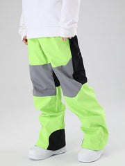 Pantalones de nieve con bloques de color Searipe Winter Freerider para hombre