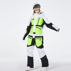 SpeedPanda Mountain Unisex Alpine GlacierPro Extreme Einteiler-Overall für Damen