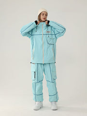 Trajes de nieve cargo a rayas Mountain Breaker de Air Pose para mujer