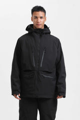 Chaqueta de nieve aislante impermeable multifuncional para hombre de Off White