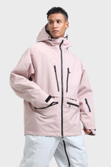 Chaqueta de nieve aislante impermeable multifuncional para hombre de Off White