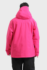 Chaqueta de nieve aislante impermeable multifuncional para hombre en color café