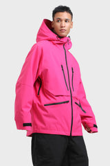 Chaqueta de nieve aislante impermeable multifuncional Rose para hombre