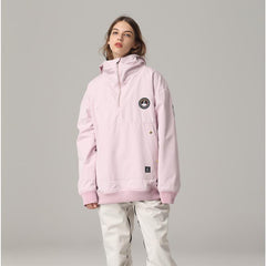 Damen Searipe Snow Addict Slope Queen Anorak Fleece-Schneehoodies