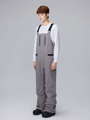 Pantalones con peto para nieve resistentes al agua y al desgaste para hombre Overski 