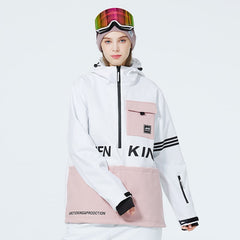 Chaqueta anorak con media cremallera SnowGuard de Mountain Peak para mujer