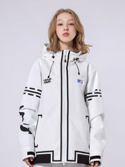 RAWRWAR Geometry Cargo Snowboardjacke für Damen