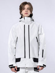 Chaqueta de snowboard con cremallera RAWRWAR Expedition para hombre