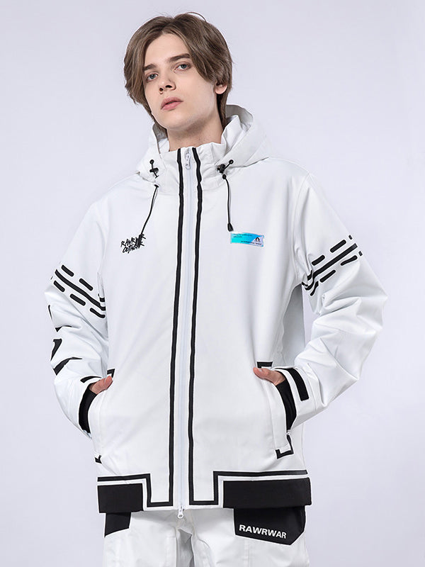 Chaqueta de snowboard RAWRWAR Geometry Cargo para hombre