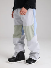 Pantalones de nieve con bloques de color Searipe Winter Freerider para hombre