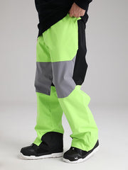 Searipe Winter Freerider Colorblock-Schneehose für Herren