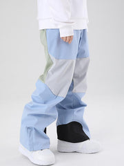 Pantalones de nieve con bloques de color Searipe Winter Freerider para hombre