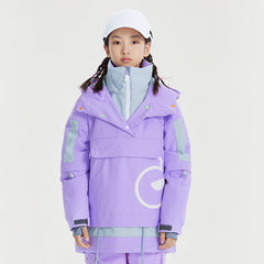 Chaqueta de esquí impermeable para niños con ropa deportiva de invierno Boundary Line de alta experiencia