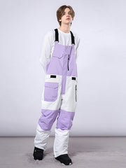 Women's Mutu Snow Winter Moment Block Snow Bibs Pants