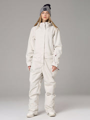 Women's Searipe One Piece Mountain Ski Suits Winter Jumpsuit Snowsuits