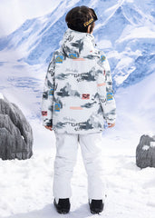 Stylische Arctic Queen Schneeanzüge für Kinder, Unisex 