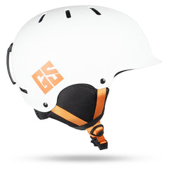 Casco de esquí y snowboard Gsou Snow para adultos, ligero, de EPS, integrado, color blanco