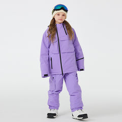 Trajes de nieve unisex para niños Arctic Queen resistentes al viento 