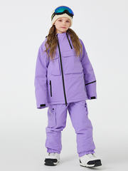 Trajes de nieve unisex para niños Arctic Queen resistentes al viento 