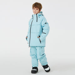 Winddichte Arctic Queen-Schneeanzüge für Kinder, Unisex 